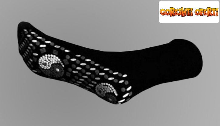 Загряващи и масажиращи Турмалинови чорапи  снимка #0