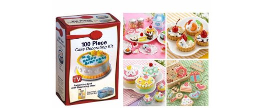 Комплект за декориране на торти и сладкиши CAKE DECORATING KIT снимка #0