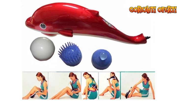 Инфраред масажор за тяло - Dolphin Full Body Handheld снимка #2