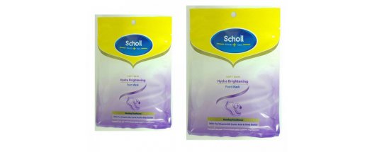 Релаксираща маска Scholl Hydra Brightening Foot Mask връща живота и свежестта на стъпалата снимка #2