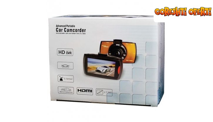 ПРОМО! HD Камера за автомобил DVR снимка #1