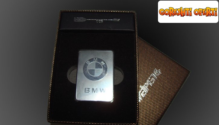 ПРОМО! Луксозна USB запалка BMW или Mercedes снимка #1