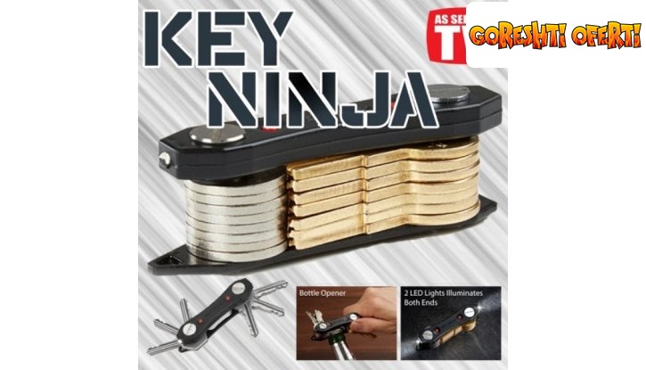Ключодържател за 30 ключа KEY NINJA  снимка #3