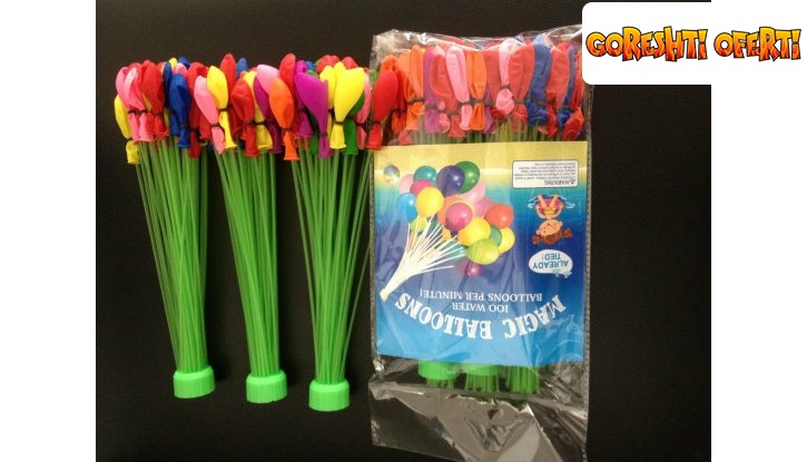 Страхотно лятно забавление за деца и възрастни - 100 броя водни балони! снимка #1