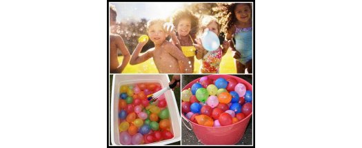 Страхотно лятно забавление за деца и възрастни - 100 броя водни балони!
