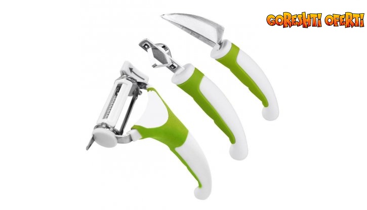 Уникален кухненски уред Triple Slicer 3 в 1 снимка #0