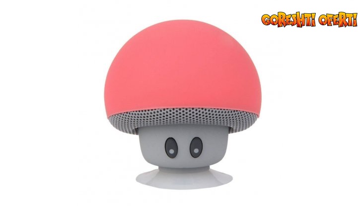 Мини колонка Гъба - Mushroom Bluetooth Speaker снимка #2