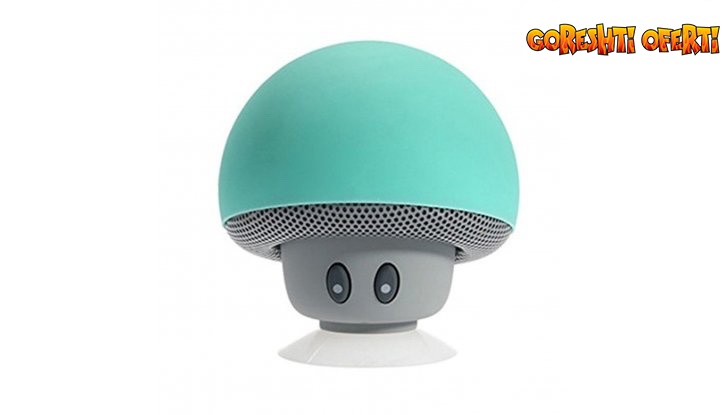 Мини колонка Гъба - Mushroom Bluetooth Speaker снимка #3