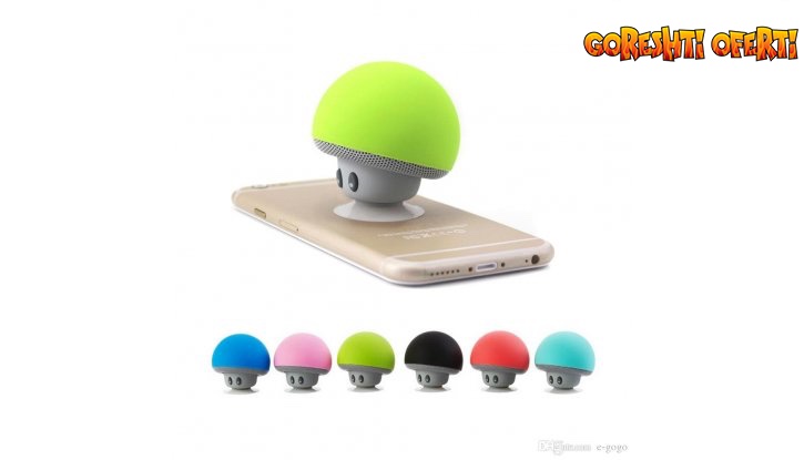 Мини колонка Гъба - Mushroom Bluetooth Speaker снимка #1
