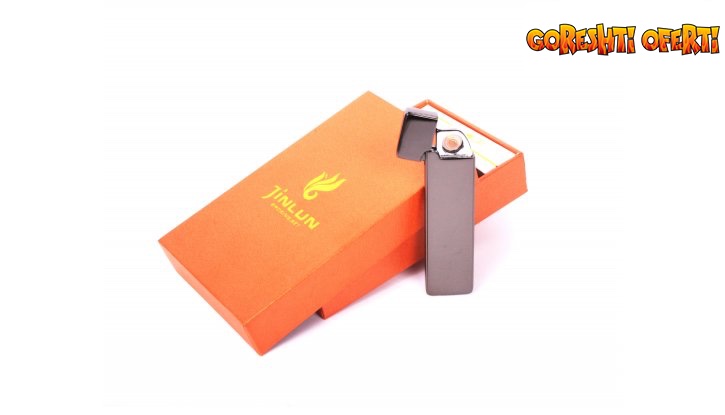 Елегантна противовятърна USB запалка снимка #0
