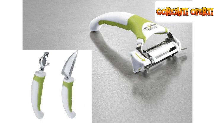 ЛИКВИДАЦИЯ! Уникален кухненски уред Triple Slicer 3 в 1 снимка #1