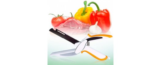 ЛИКВИДАЦИЯ! Ножица Clever Cutter за рязане нa месо и зеленчуци 6 в 1 снимка #1