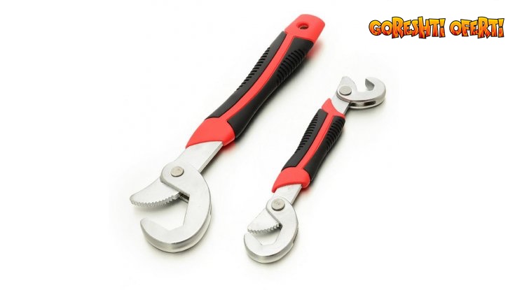 Универсален гаечен ключ Snap'n grip 2 бр снимка #0