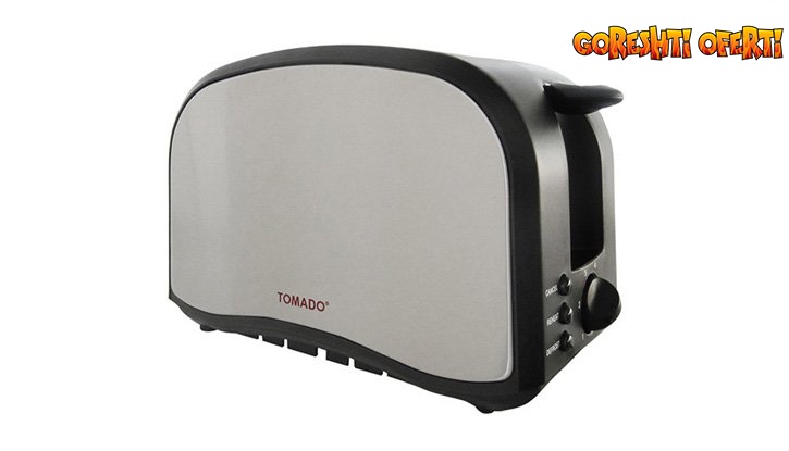 Тостер TOMADO за страхотно изпечени филийки снимка #1