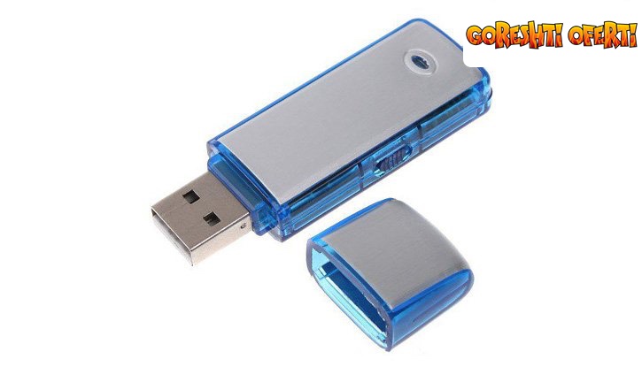USB флаш памет 4GB и гласов рекордер в едно снимка #3