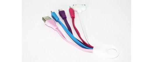 Универсално USB зарядно за телефони 4в1  снимка #1