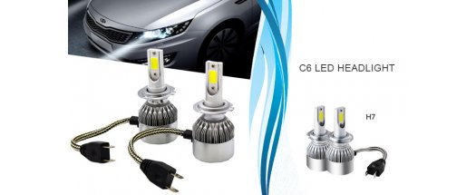 2 броя LED Диодни крушки H7 за автомобил  снимка #0