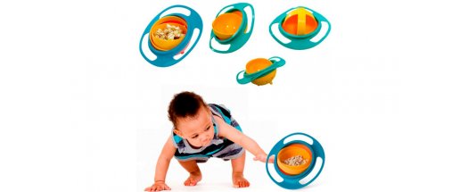 Детска купа за хранене която не се обръща Gyro Bowl снимка #2