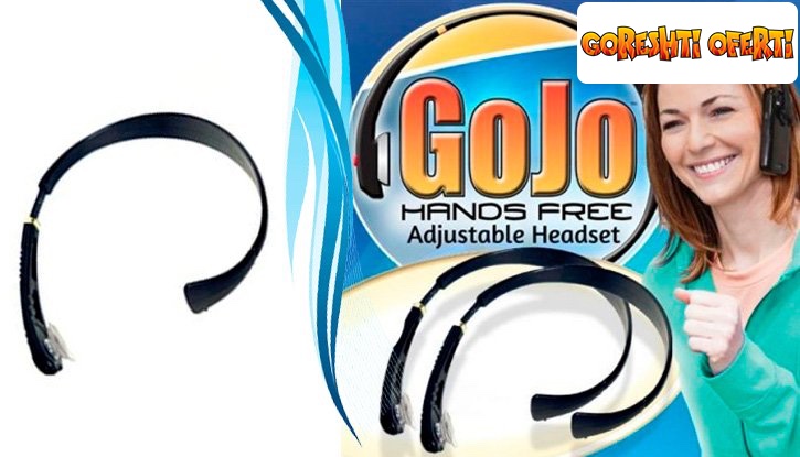 Регулируеми слушалки GoJo Hands Free  снимка #0
