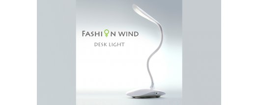 USB настолна лампа FASHION WIND DESK LAMP  снимка #3