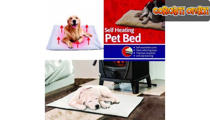 Самозатоплящо се легло за домашни любимци Self Heating Pet Bed снимка #1