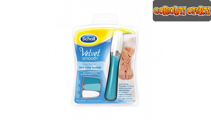 Система за нокти Scholl Velvet Smooth Nail Care System снимка #1