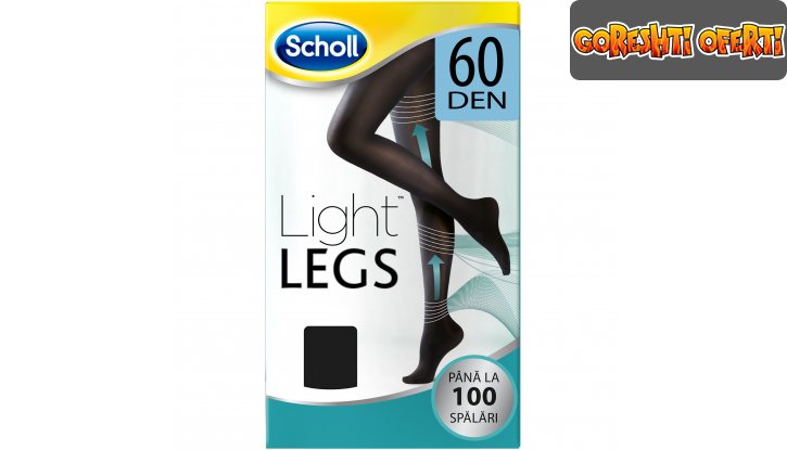 Компресивен чорапoгащник Scholl Light Legs 60 DEN снимка #0