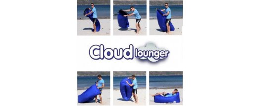Надуваем шезлонг Cloud Lounger снимка #0