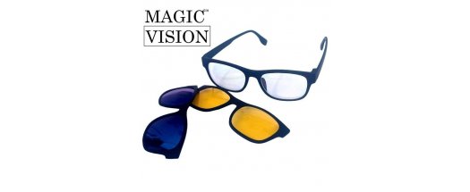 Магнитни очила 3 в 1 Magic Vision снимка #0