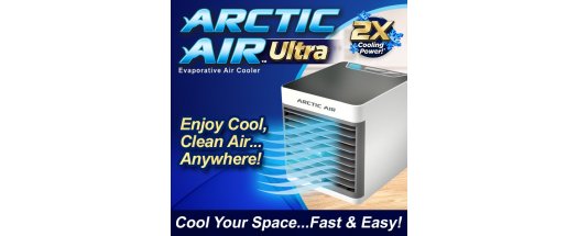 Портативен охладител, овлажнител и пречиствател за въздух ARCTIC AIR ULTRA 3в1 снимка #2