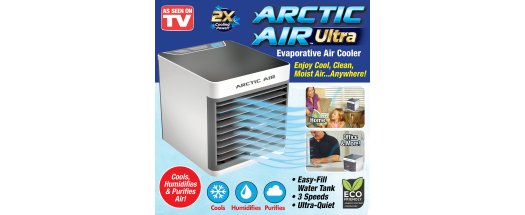 Портативен охладител, овлажнител и пречиствател за въздух ARCTIC AIR ULTRA 3в1 снимка #0