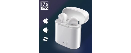 Безжични слушалки i7s TWS със зареждаща кутия + ПОДАРЪК СЛУШАЛКИ BEATS снимка #1