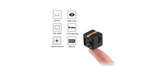 Мини камера със сензор за движение 12MP Mini Full HD Camera - Лендинг снимка #3